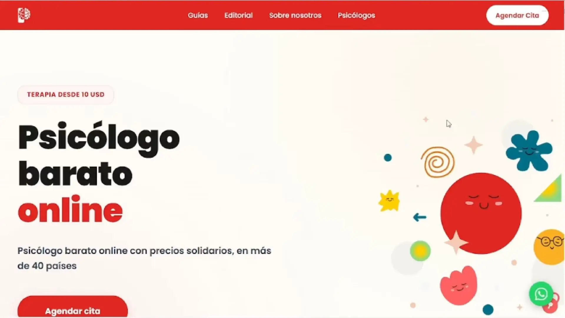 Cómo agendar tu cita en Psy Red